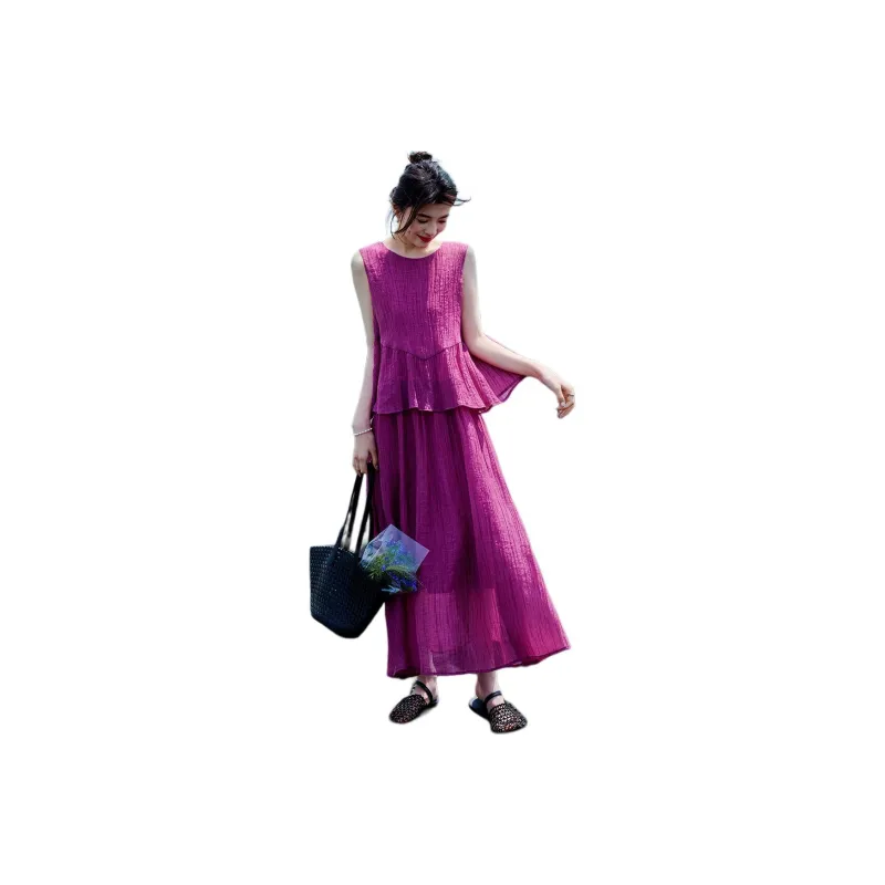 Dme Sleeveless Dresses Women's-6