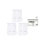 Men's Five-Toe Socks 3 Pack Shopping Bag (3 Pack White)