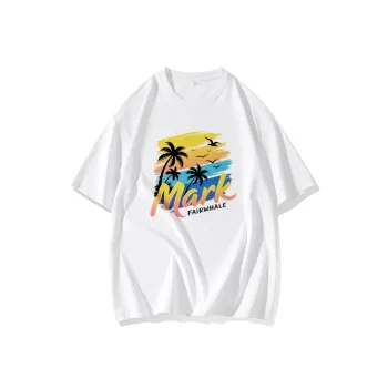 FAIRWHALE Drop Shoulder Sleeve T Shirt Women's