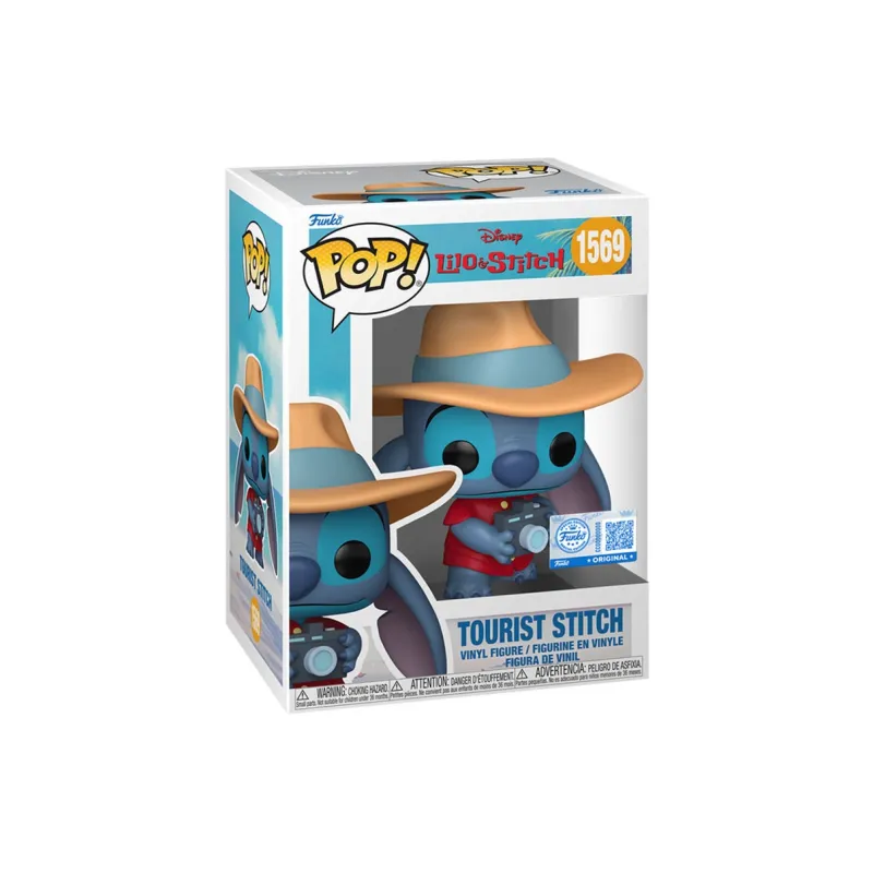 Funko Stitch Lilo & Stitch, Season 4, Tourist Chibi Figures-1