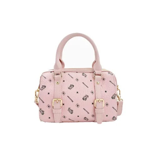 Meow In The Grass Transformers Co branded PU Boston Bag, Shoulder Bag, Crossbody Bag, Handbag Women's Multicolor