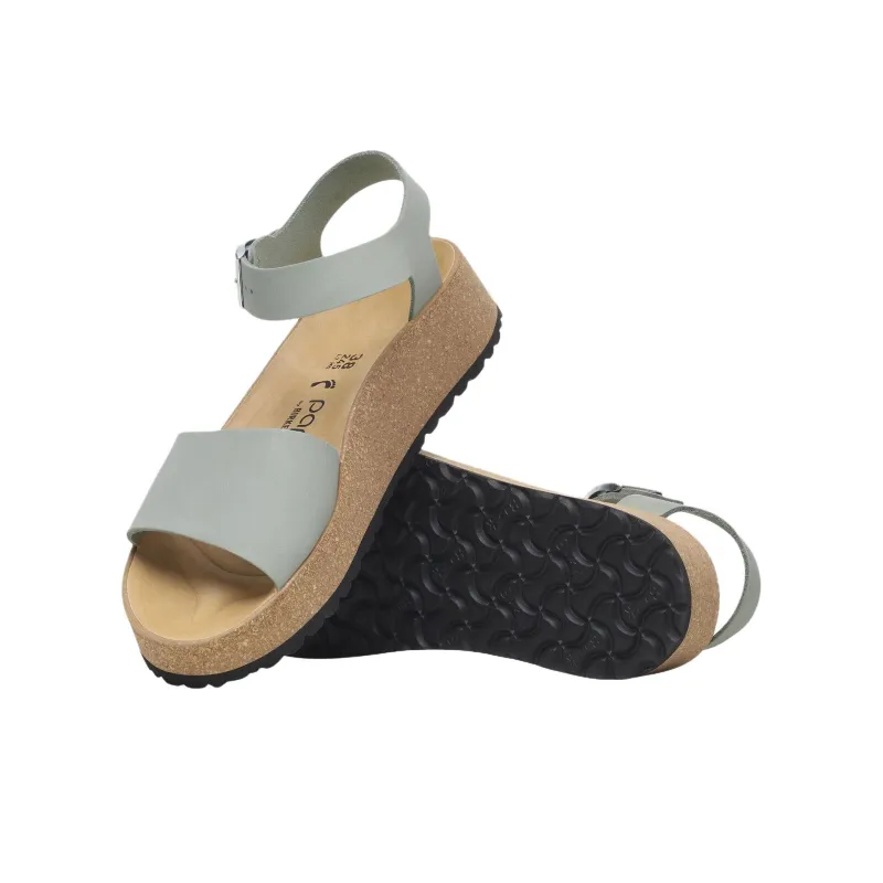 Birkenstock Glenda One Strap Sandals 1.5cm Women's Sage Green-4