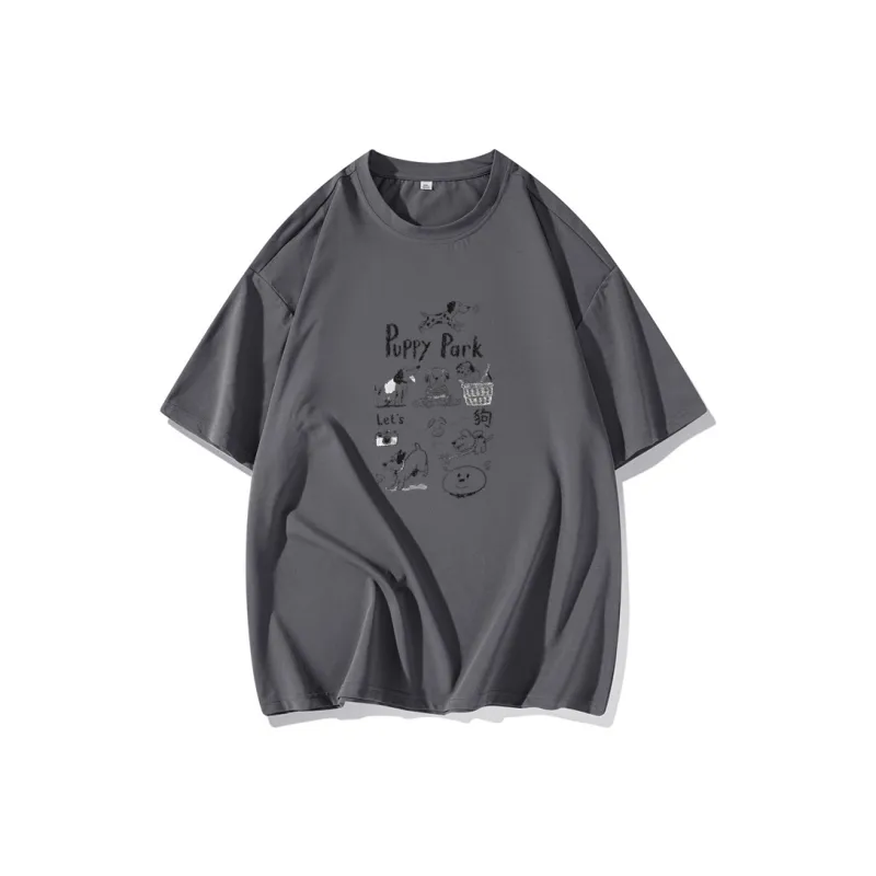 FAIRWHALE Drop Shoulder Sleeve T Shirt Women's-8