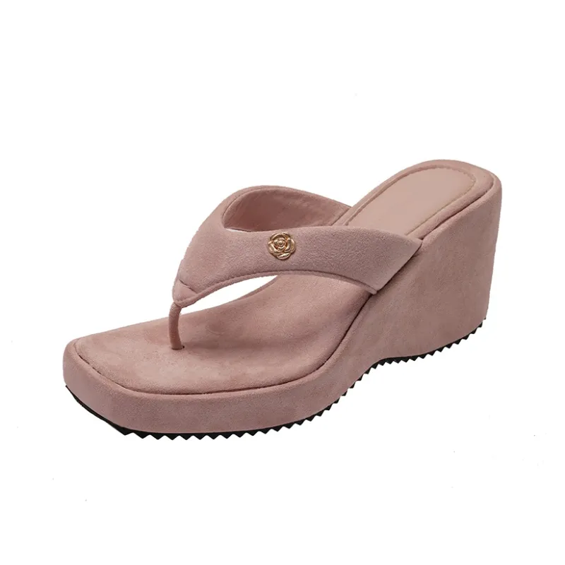 Alxnan Slip Resistant Flip Flops Women's-17