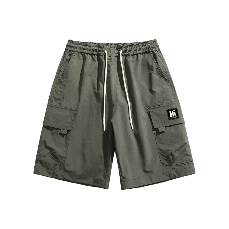 Warrior Laugh Series Cargo Shorts Unisex-17