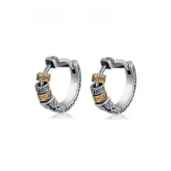 Mr. Shang 925 Sterling Silver Earrings Unisex