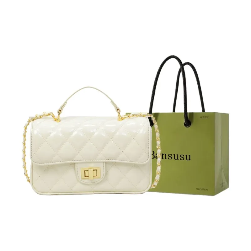 Bansusu PU Shoulder Bag, Crossbody Bag, Handbag Women's Multicolor-12