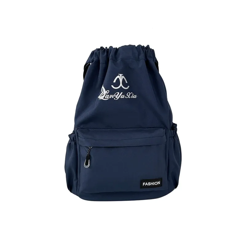 HCXK Nylon Backpack Regular Unisex Black/Ecru/Burgundy/Light Blue/Dark Blue/Khaki-20
