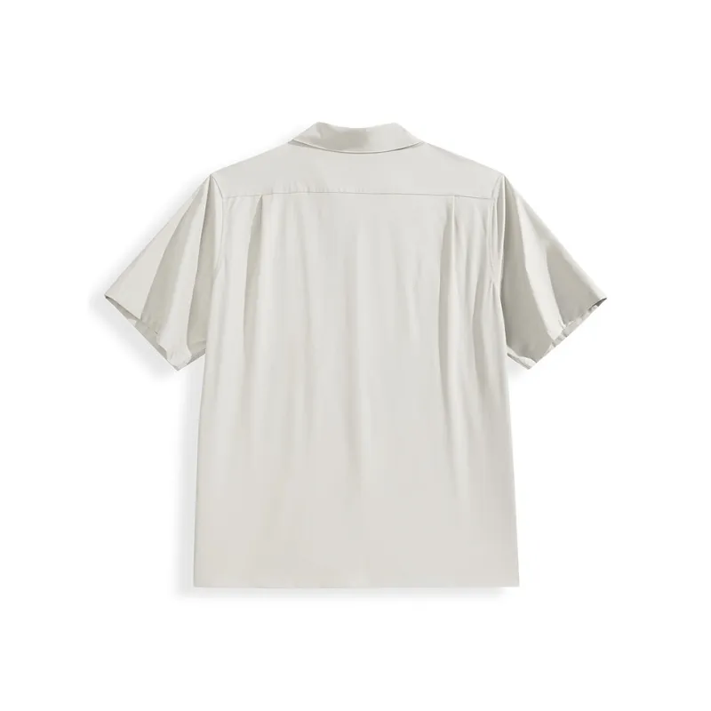 PEACEBIRD MEN Shirts Men Pure Earth Tone 1-1
