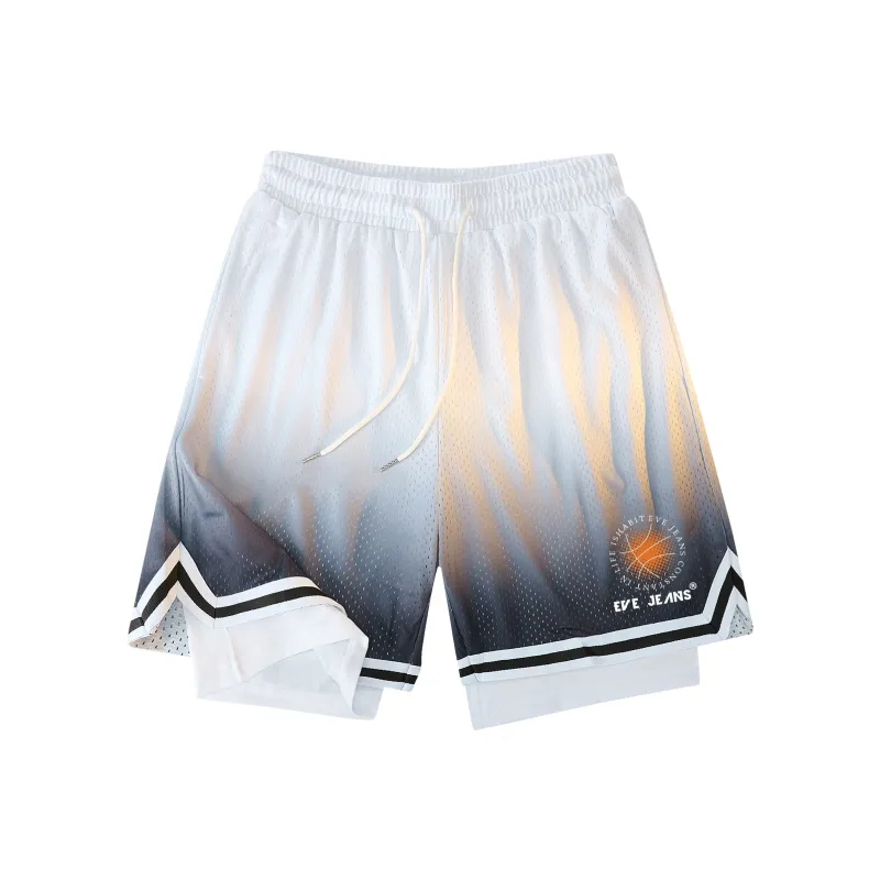 Yiwen Basketball Shorts Unisex-10