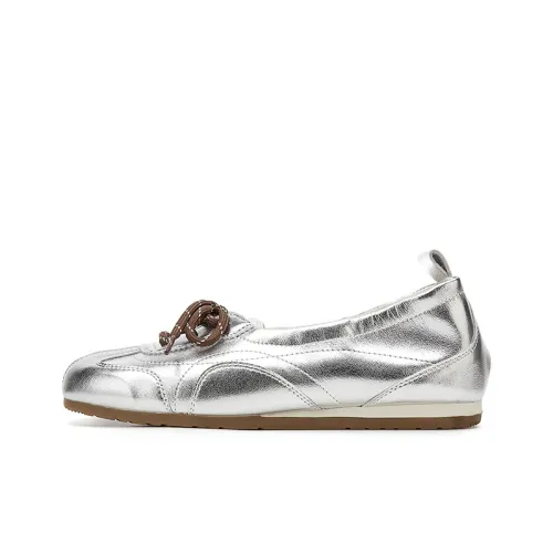 BalletCat Casual Single Shoes Women's Silver
