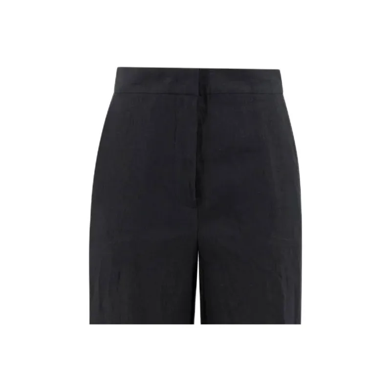 MaxMara Studio Casual Pants Women's Black-3