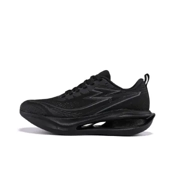 361° Charcoal Floating Series Running Shoes Men Low Top Obsidian Black/Smoke Gray