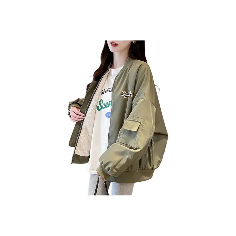 Mu Xiao Xin Cropped Coat Women's-4