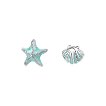 MONI JEWELLERY S999 Fine Silver Stud Earrings Women's