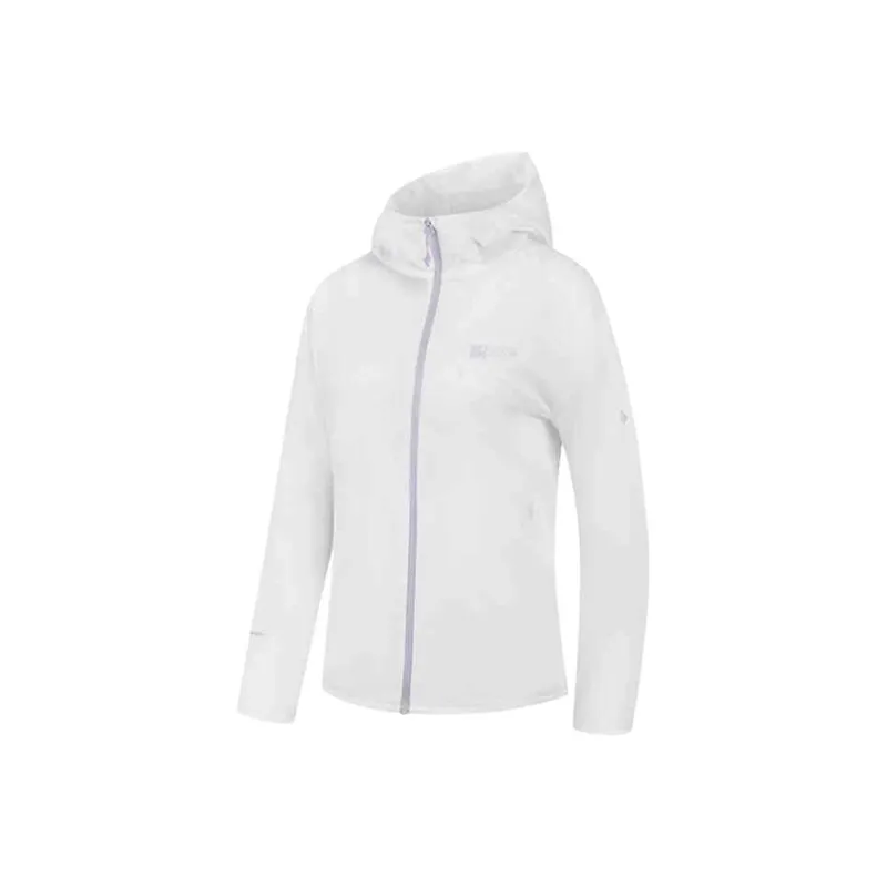 QIAODAN UV Protection Sun Protection Clothing Women's Jordan White-0