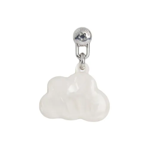 COACH Plastic, Metal Pendants Unisex White