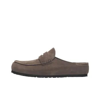 Birkenstock Naples Suede Slip on Loafers