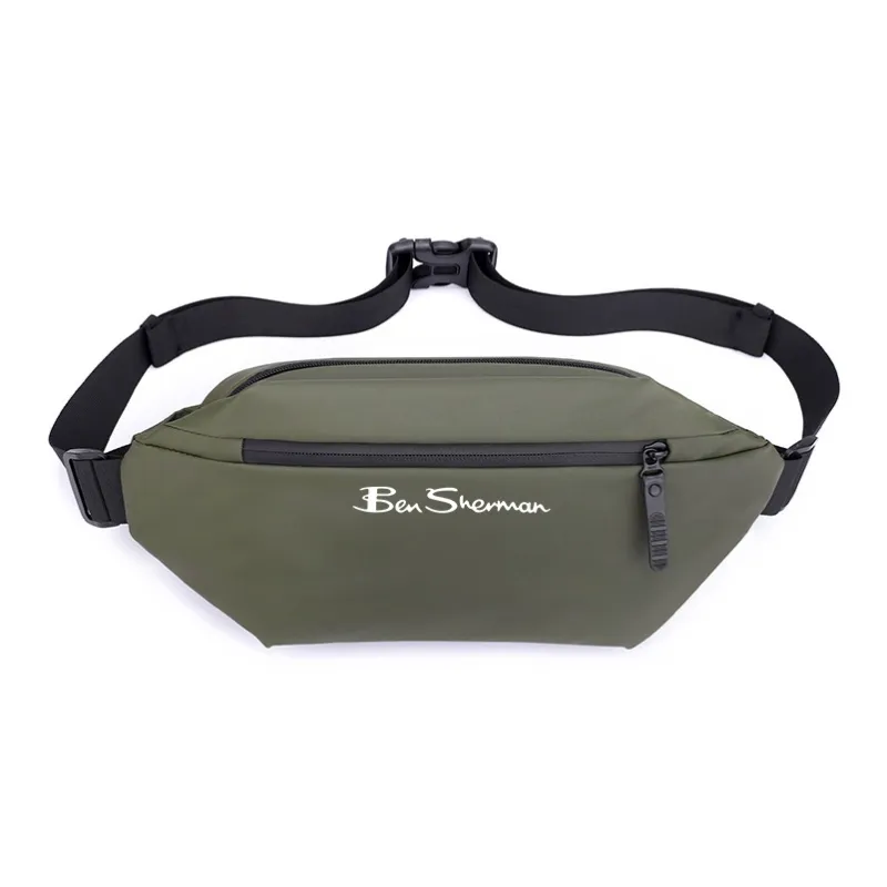 BEN SHERMAN Nylon Shoulder Bag, Crossbody Bag Unisex Multicolor-6