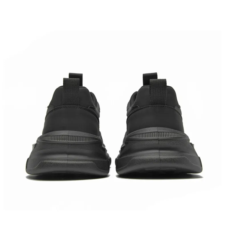 AOKANG Trendy Play Series Low Top Chunky Sneakers Men's Phantom Black-4