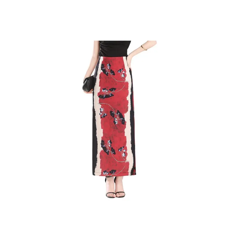 YIRANCHUN Casual Long Skirt Women's-0