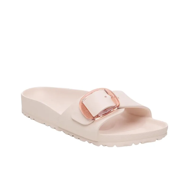 Birkenstock Madrid Big Buckle EVA Abrasion Resistant Slide Slippers Women's Light Rose-1