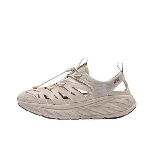 Erke Green Creek Slip Resistant Quick Dry River Trekking Shoes Women's Pumice Gray