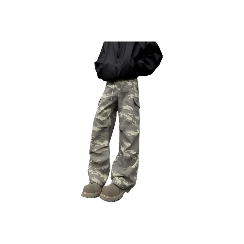 CORNILOT Casual Pants Unisex Camouflage-1