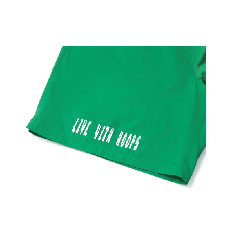 LiNing Basketball Collection Casual Shorts Men's Strait Green-4