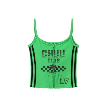 CHUU Tank Tops Women's Forest Green