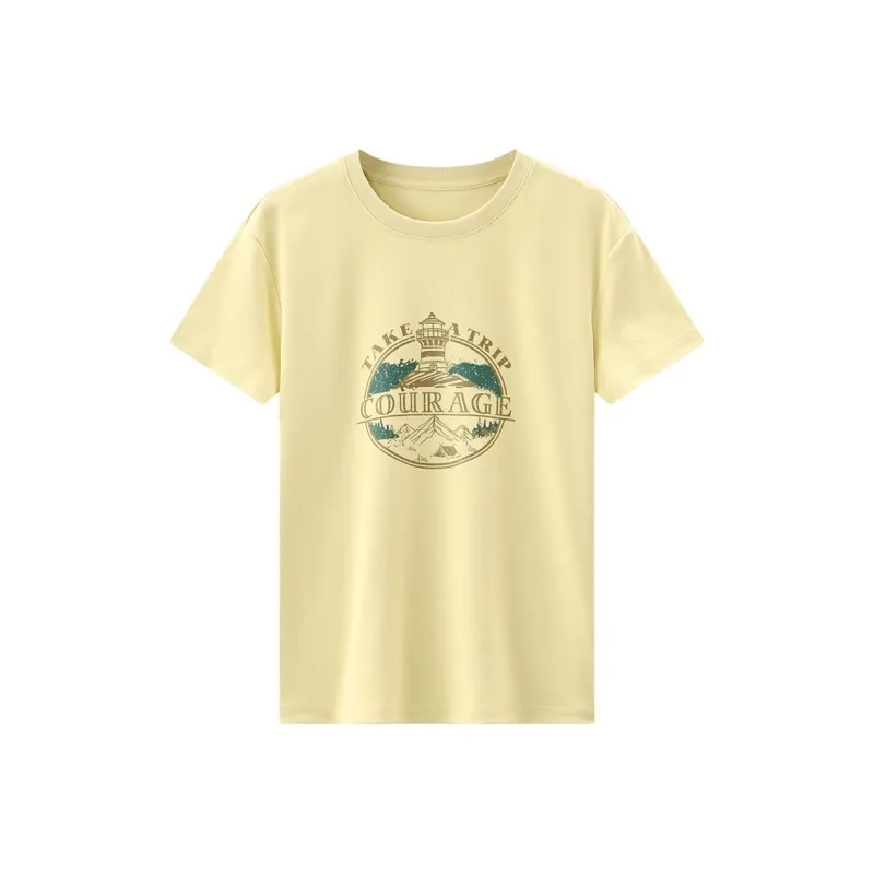 KUHNMARVIN Regular T Shirt Women's Yellow-0