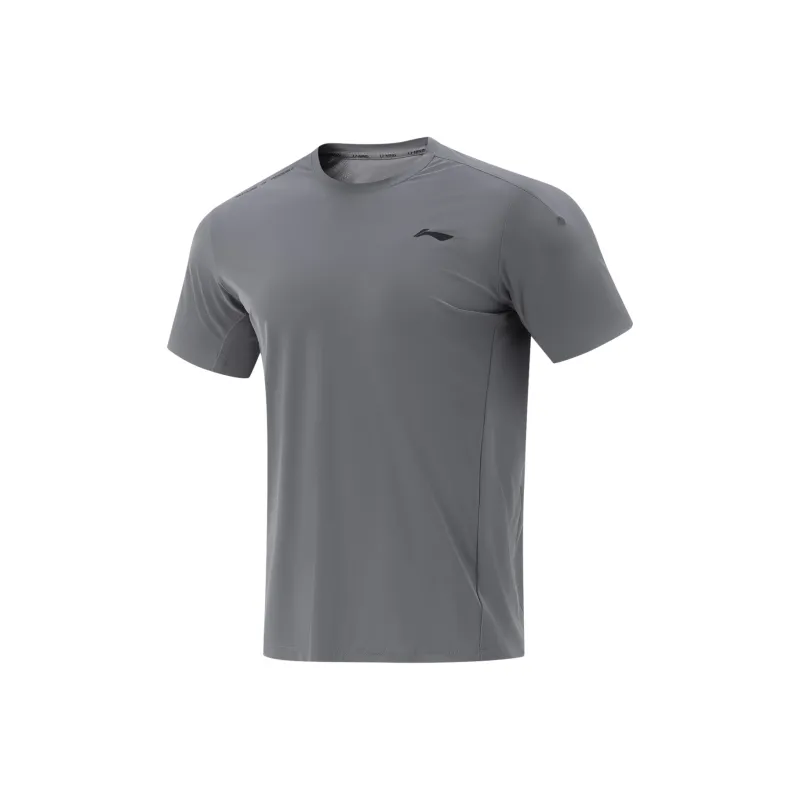 LiNing Training Series T Shirt Men's Elegant Gray-0