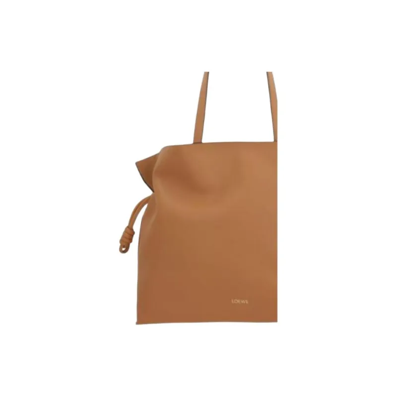 LOEWE Flamenco Nappa Leather Handbag Extra Large Women's Brown-1