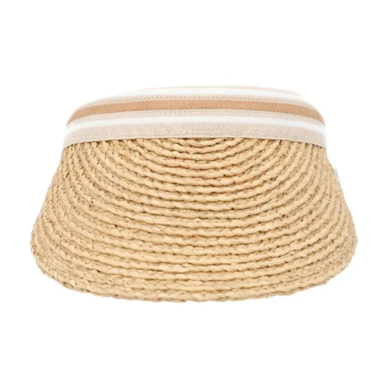 HELEN KAMINSKI Rayon, Cotton Polyester, Polyamide, Elastin Sun Protection Hats Unisex Brown-1