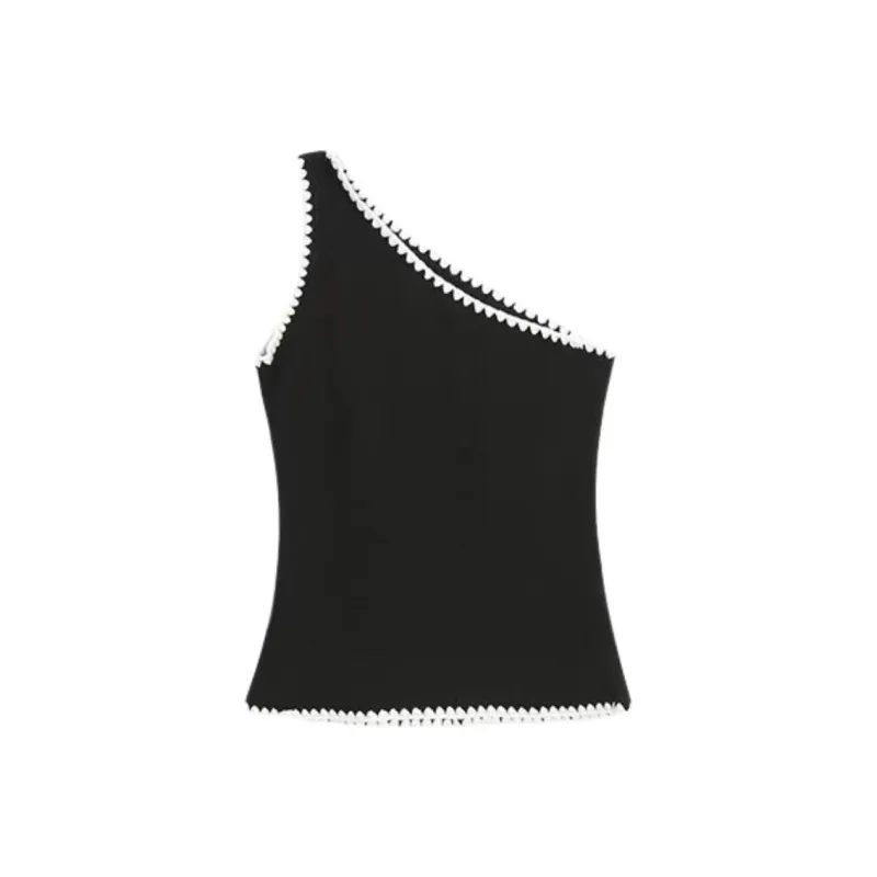ABCMININ Tank Tops Women's Black-1