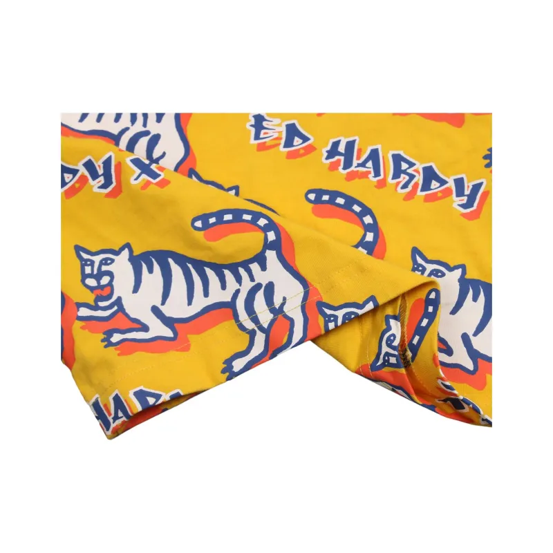 ED HARDY X T Shirt Unisex Multicolor-3