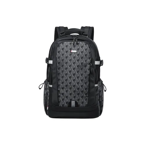 SEPTWOLVES Fabric Backpack Men's Black