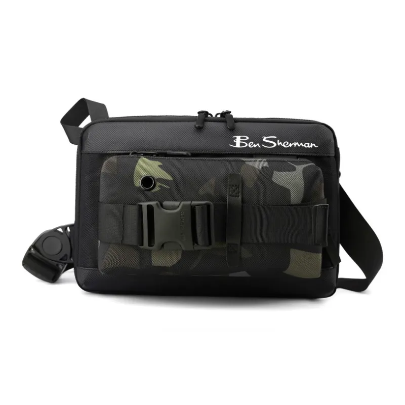 BEN SHERMAN Nylon Shoulder Bag Unisex Multicolor-8