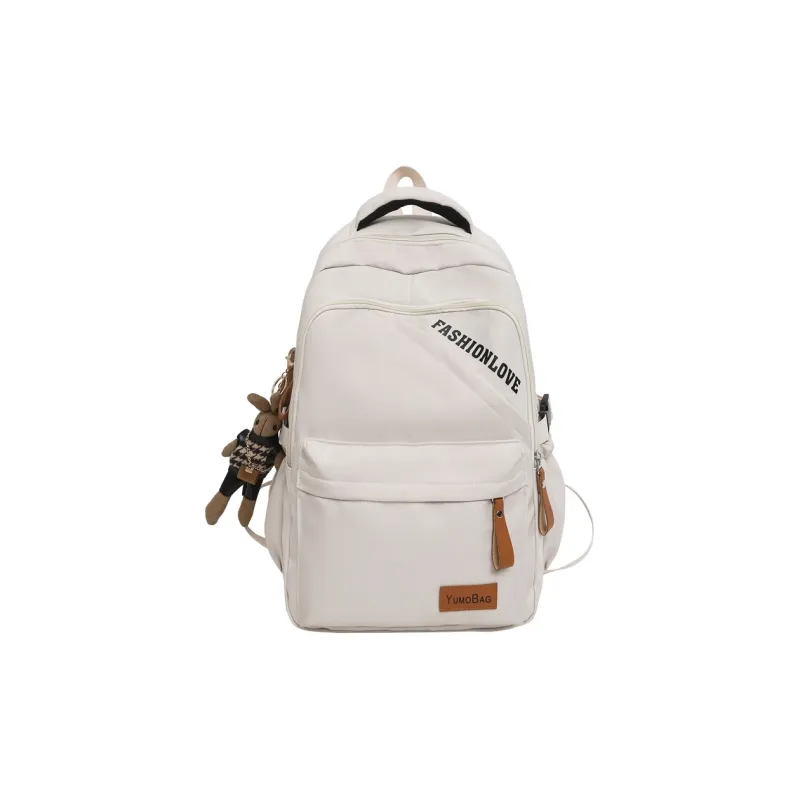 Yalu Nylon Backpack Regular Unisex Multicolor-3