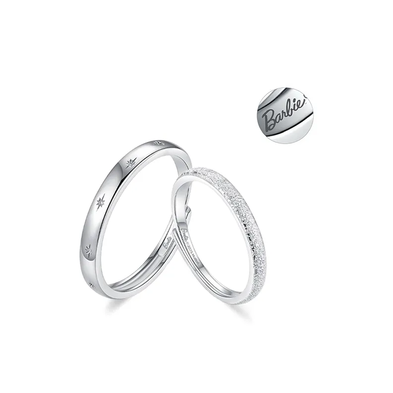 Barbie 999 Fine Silver Rings Unisex-0