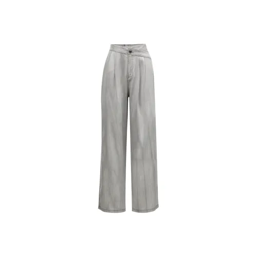 ONLY Casual Pants Women's HE2 Carne Dark Gray Tie Dye