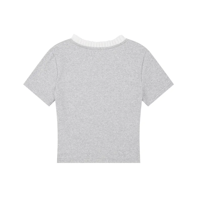 7 SEVFUN Drop Shoulder Sleeve T Shirt Women's-1