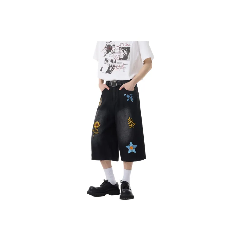 PANDA ADEVIL Denim Shorts Unisex-7