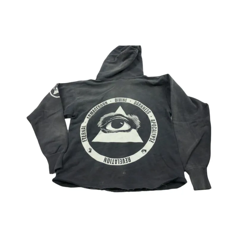 SAINT Mxxxxxx Complicated Cotton Hoodie-4