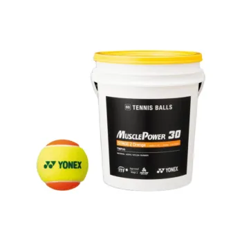 YONEX MUSCLE POWER 30 Tennis Balls Training Ball Indoor Yellow Orange