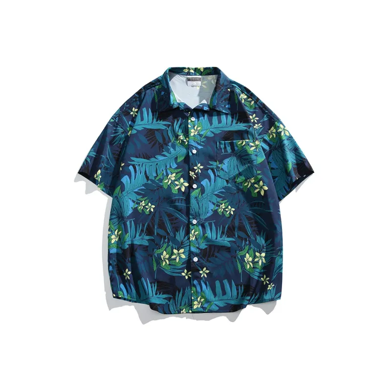 Dme Shirts Unisex Hawaii Blue-0