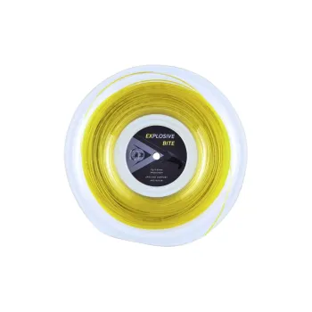 DUNLOP Tennis Racket Strings Polyester Unisex 240m Yellow