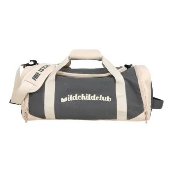 Wild Child Club Polyester Gym Bag Unisex Multicolor