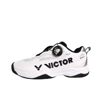 VICTOR Abrasion Resistant Breathable Low Top Badminton Shoes Unisex Black