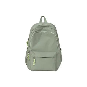 Yalu Nylon Backpack Unisex Black/White/Yellow/Green/Light Blue